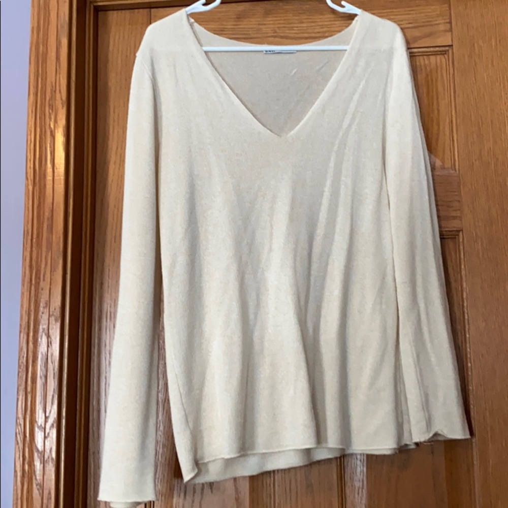 Zara Cream Top